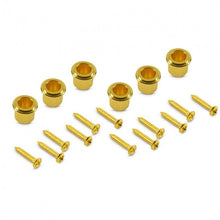 Load image into Gallery viewer, KLUSON  Waffleback Tuners 3 By 3  For GIBSON Metal Oval Buttons Gold SK900SLG/O
