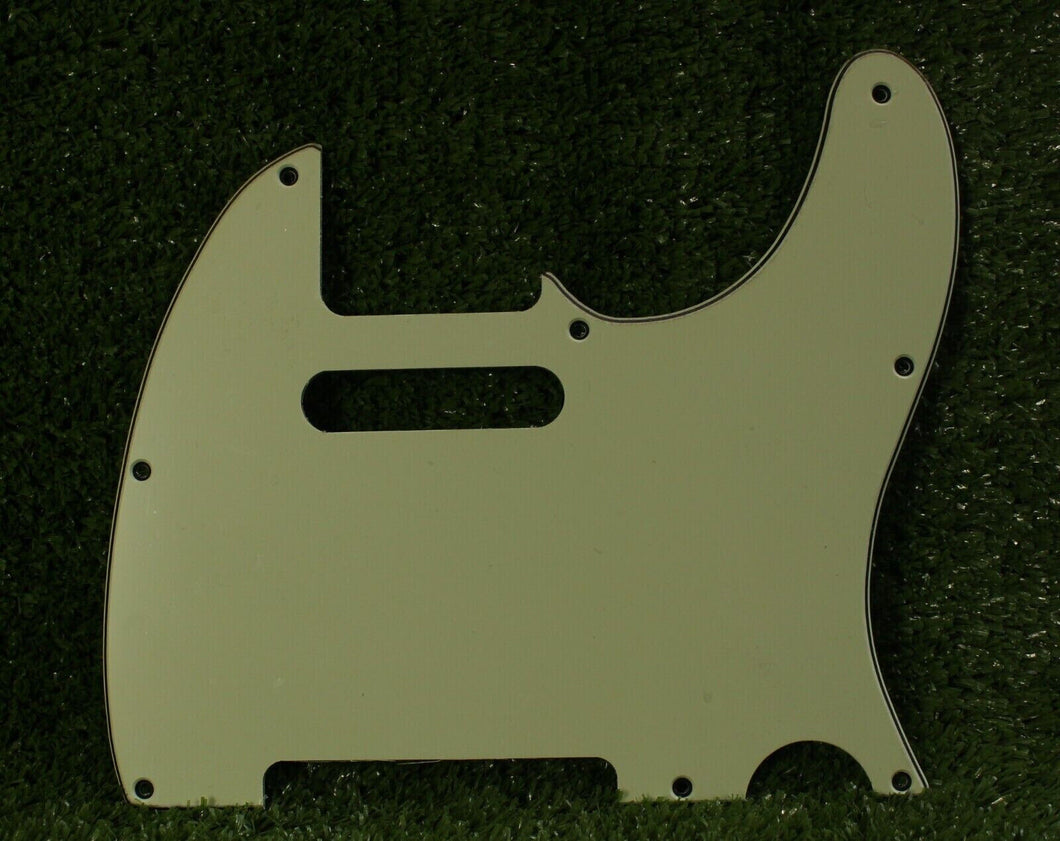 Telecaster Pickguard For Std USA Fender Tele - Mint Green