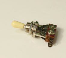 Load image into Gallery viewer, 3 Way Short Toggle Switch with Cream Tip For Les Paul Guitars
