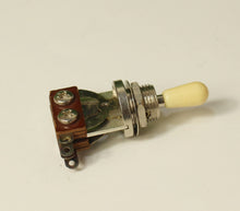 Load image into Gallery viewer, 3 Way Short Toggle Switch with Cream Tip For Les Paul Guitars
