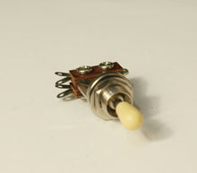 Load image into Gallery viewer, 3 Way Short Toggle Switch with Cream Tip For Les Paul Guitars
