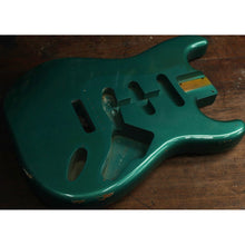 Load image into Gallery viewer, BDAG-008 - Aged Stratocaster Body 60s Style - Sherwood Green Metallic
