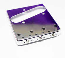 Load image into Gallery viewer, BP-033-CH Telecaster Bridge with Brass Compensated Saddles - Chrome
