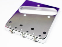 Load image into Gallery viewer, BP-034-CH Telecaster Bridge with Nickel Compensated Saddles - Chrome
