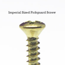 Load image into Gallery viewer, Imperial Sized Pickguard Screws For Fender® Pickguards - Faded Gold
