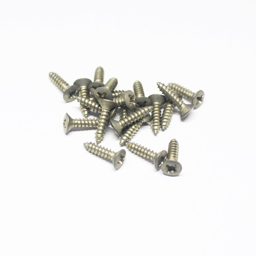 GS-004-AG Aged Pickguard Screws For Fender Pickguards By Gotoh