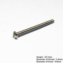 Load image into Gallery viewer, GS-020 Slot Head Humbucker Pickup Mounting Screws
