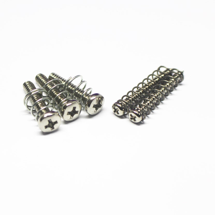 GS-057 Pickup Mounting Screws Springs Set For Telecasters