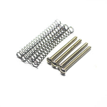 Load image into Gallery viewer, GS-064 Slotted Humbucker Pickup Screws with Springs Set
