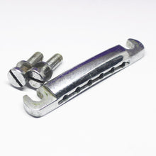 Load image into Gallery viewer, Vintage 1970s Gibson  Les Paul Tailpiece - Chrome Circa 1977
