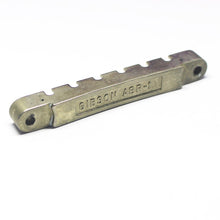 Load image into Gallery viewer, BP-067-NI - Vintage Gibson Wired ABR-1 Bridge Plate - Nickel
