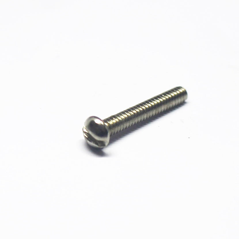 GS-098-NI - Slot Head Intonation Screws For Stratocaster Saddles - Nickel