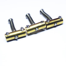 Load image into Gallery viewer, BP-053-BR - Vintage Style Saddles For Telecaster (3) - Brass
