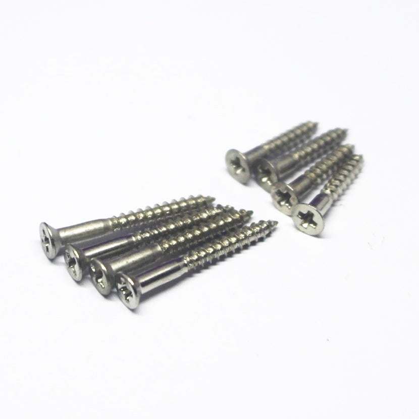 GS-133-NI - Montreux Guitar M69 Mounting Ring Screws Set - Nickel