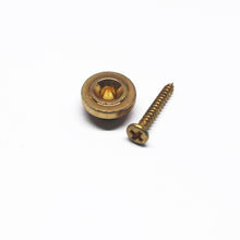 Load image into Gallery viewer, HW-024-AGG - Round String Tree Retainer For 50&#39;s Strat - Aged Gold
