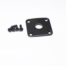 Load image into Gallery viewer, HW-048-CK - Gotoh Square Jack Plate - Cosmo Black
