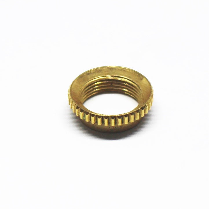 HW-103-AGG - Switch Ring Nut For Switchcraft Switches - Aged Gold