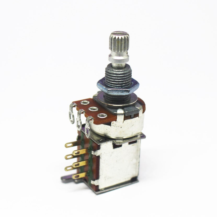 GE-079-PS - Alpha Metric Potentiometer w/ Push Push Switch  - B500K