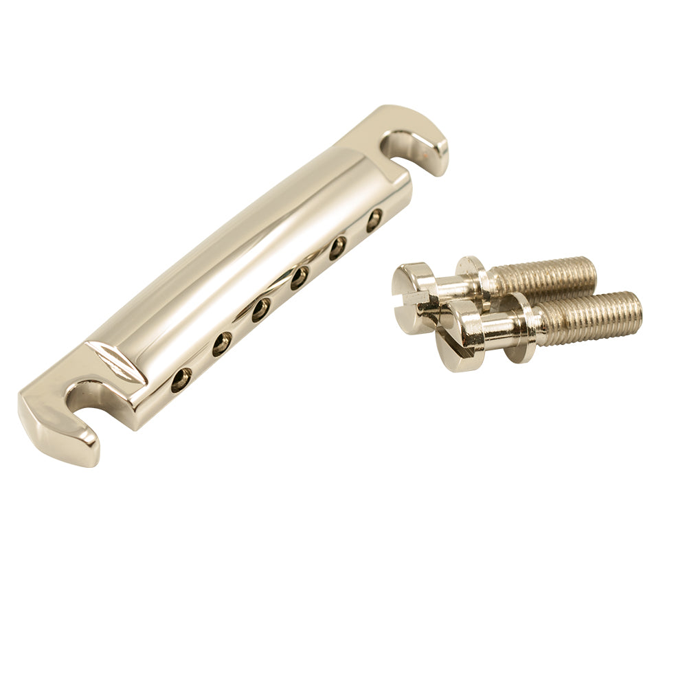 BP-020 Kluson USA Aluminum Stop Tailpiece With Steel Studs