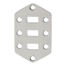 Load image into Gallery viewer, HW-053-CH - Hosco Switch Control Plate for Fender Jaguar - Chrome
